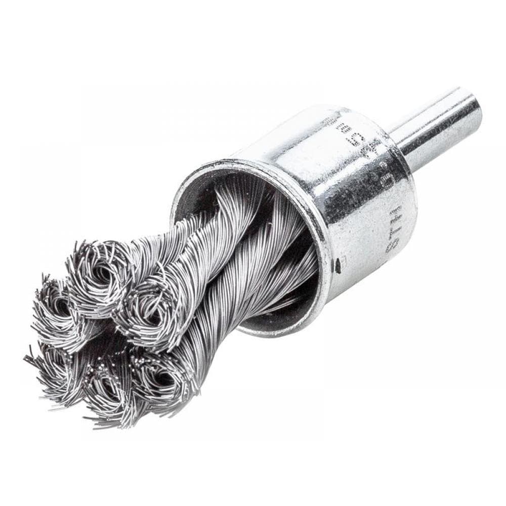 Lessmann 456.278 Knot End Brush With Shank 29Mm 0.35 Steel Wire