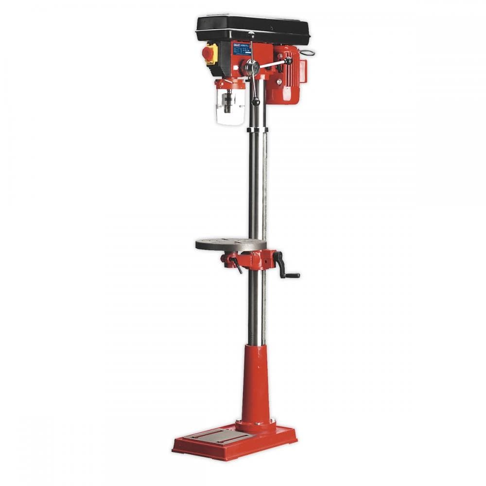 Sealey GDM140F Pillar Drill Floor 12-Speed 1500Mm Height 370W/230V