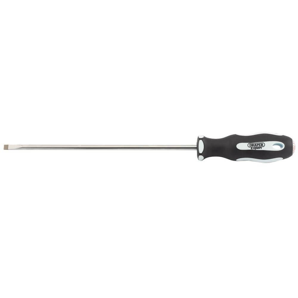 Draper Expert 34975 Plain Slot Soft Grip Parallel Tip Screwdriver 5.5 X 200Mm each