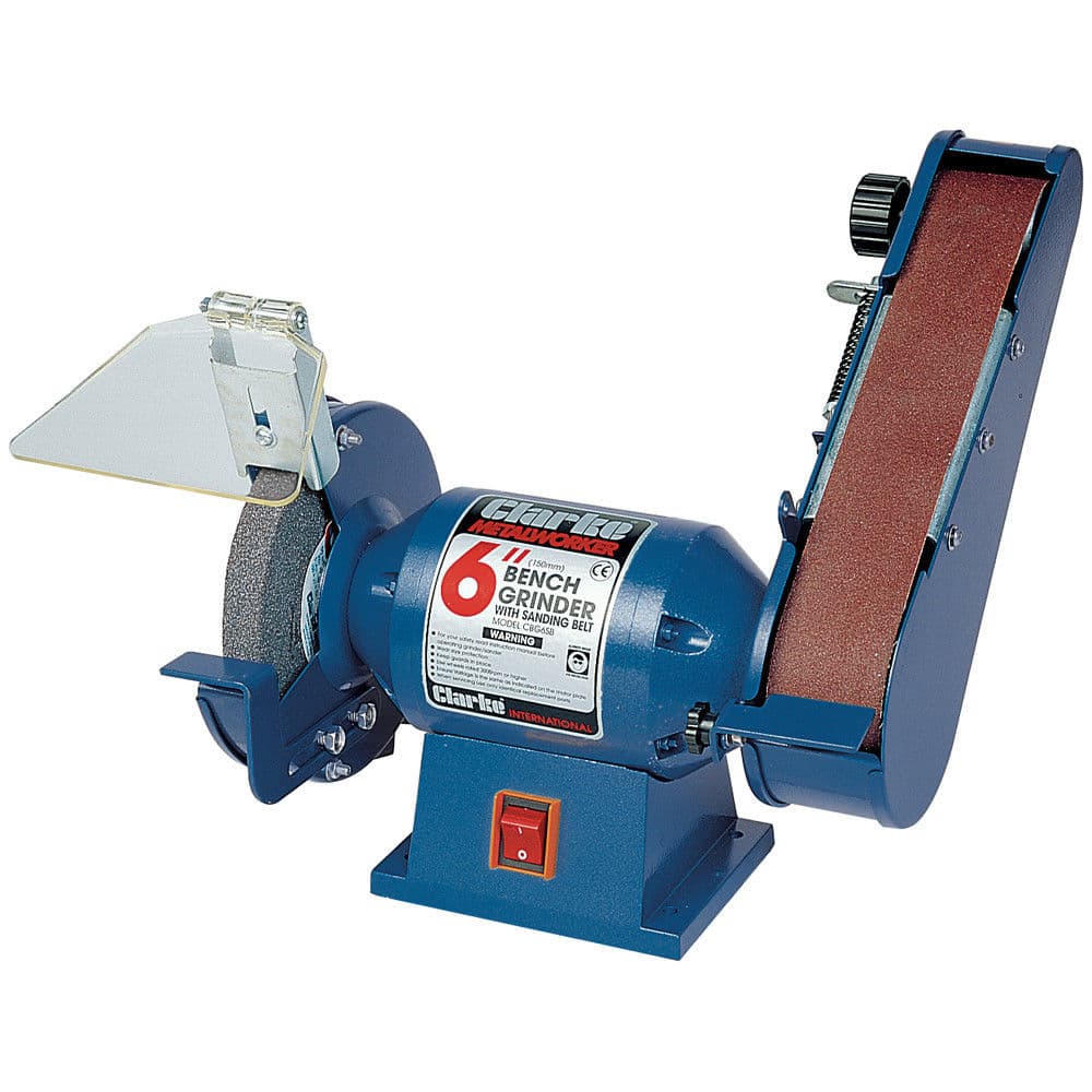 Clarke 6500032 Cbg6Sb 6 Bench Grinder With Sander 240V
