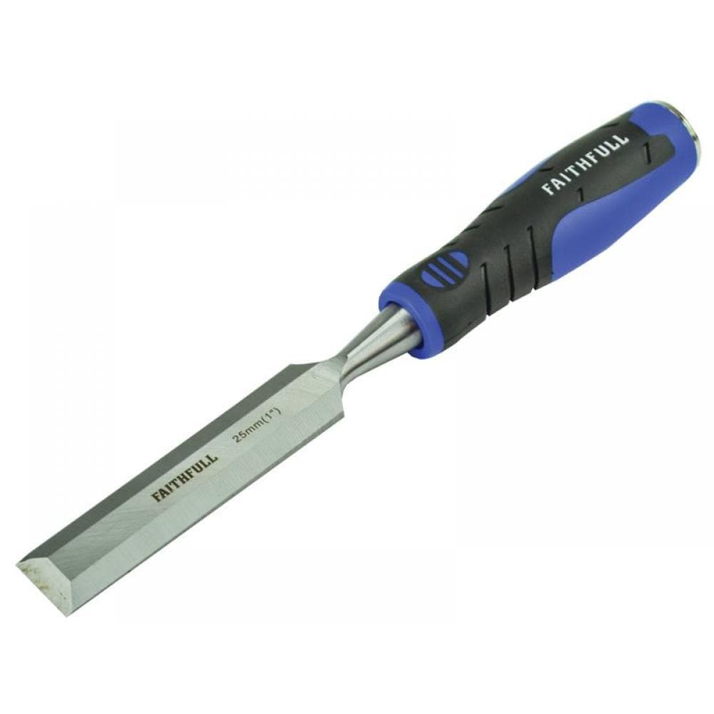 Faithfull Soft Grip Bevel Edge Chisel 25Mm (1In)