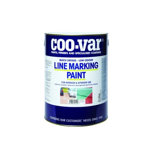 COO-VAR Low Odour Line Marking Paint Yellow 5L