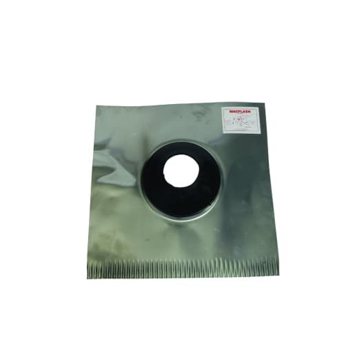 Aluminium Roof Flashing 18in x 18in Base x 4in Pipe RS1
