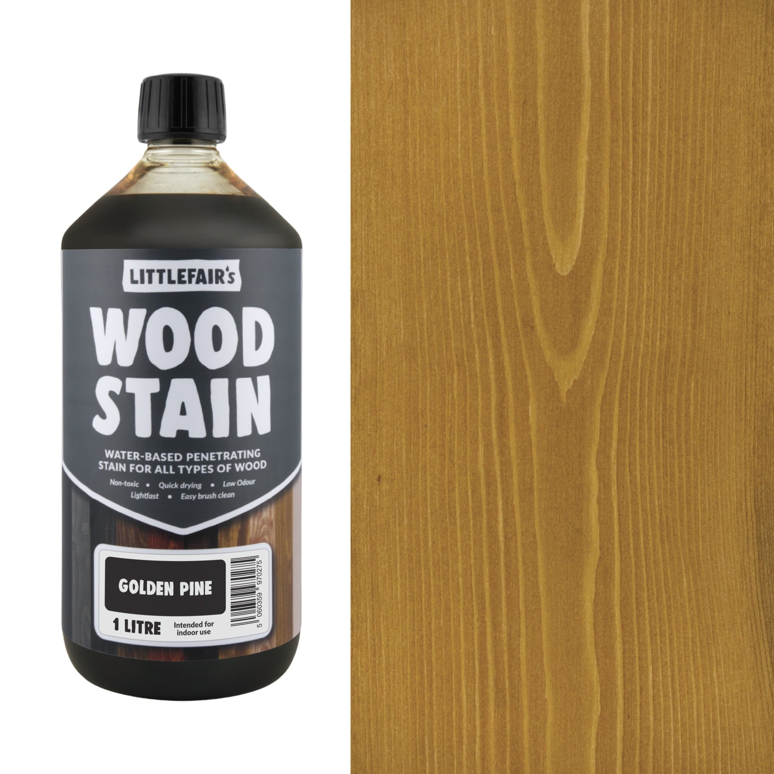 Littlefairs Water Based Wood Stains - Non Toxic & Eco Friendly