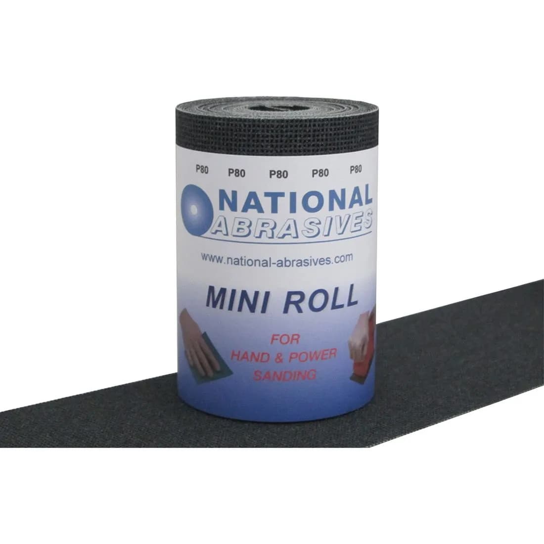 Silicon Carbide Abrasive Roll 5M Mesh P80 Medium