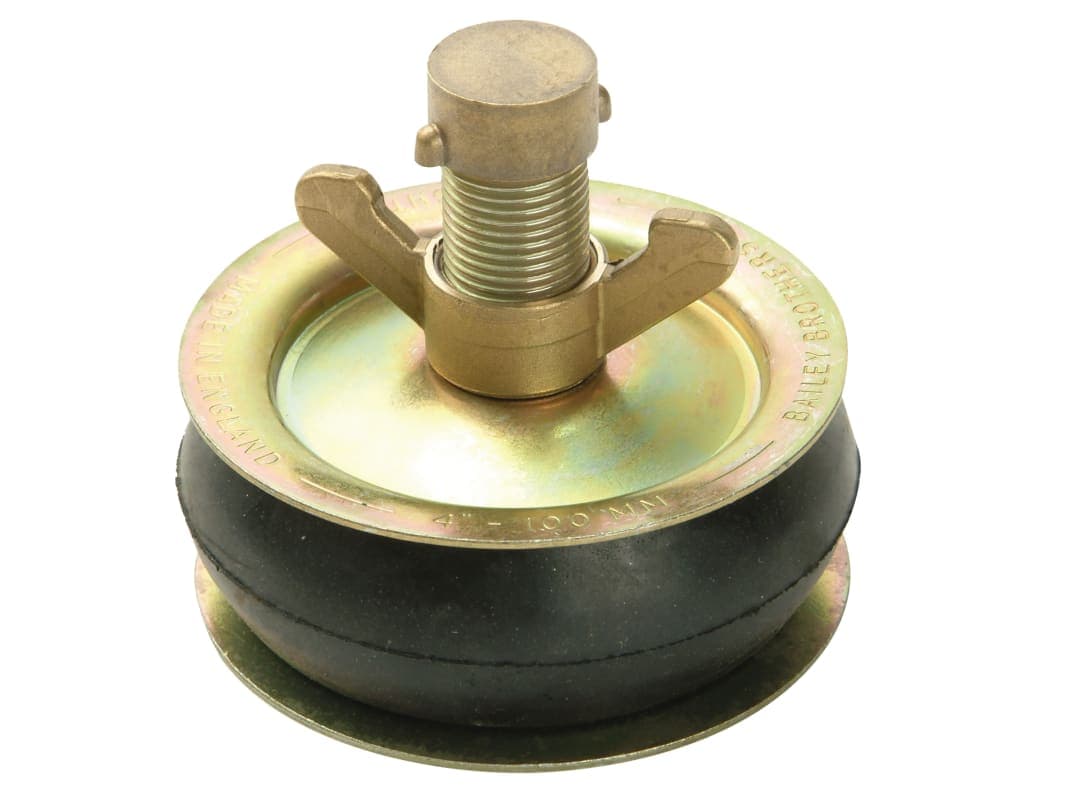 Bailey Products 2567 Drain Test Plug 300mm (12in) - Brass Cap 2567