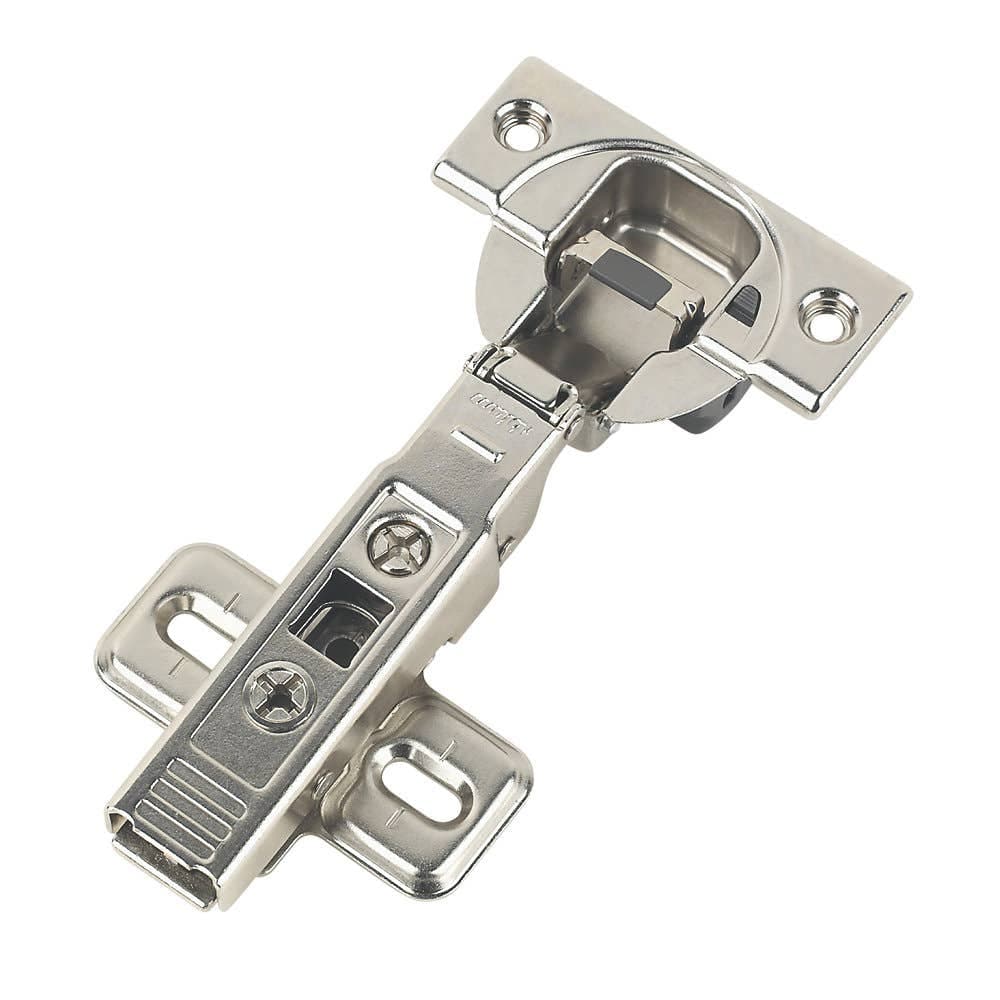 Blum Steel Blumotion Soft-Close Clip-On Concealed Overlay Sprung Hinges 95 Degree - Pair