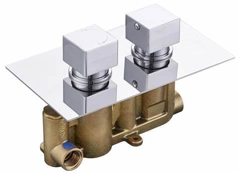 Mv Concealed 2 Handle 3 Outlet Thermostatic Shower Mixer Valve Body Only TOR4