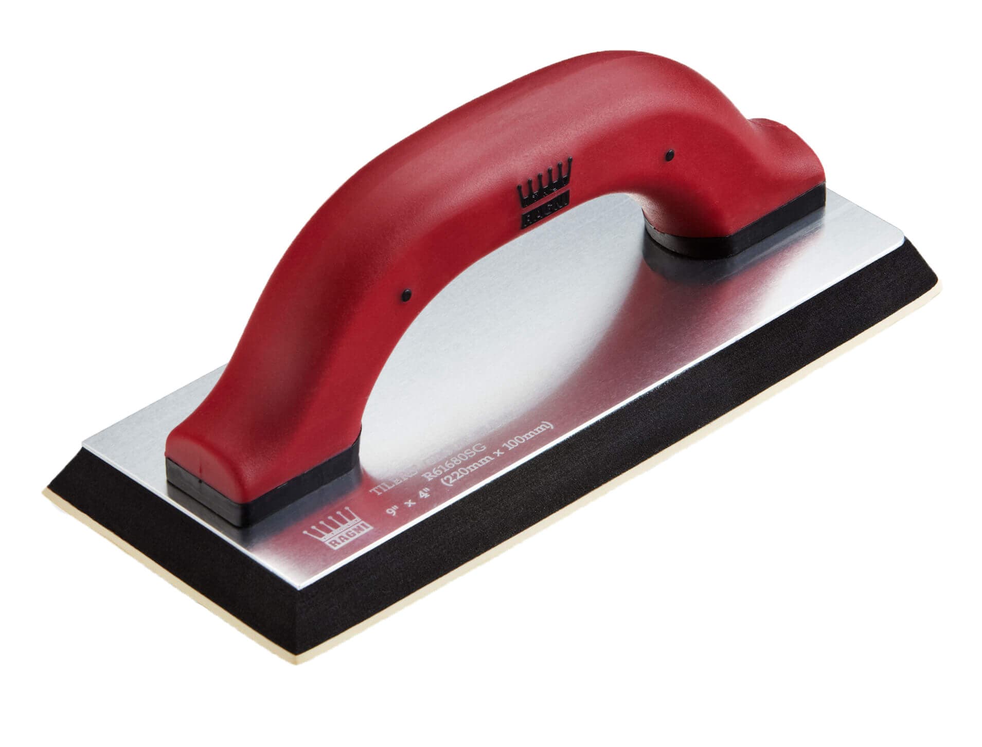 Ragni 9 Inch Soft Grip Gum Rubber Grout Float R61680SG