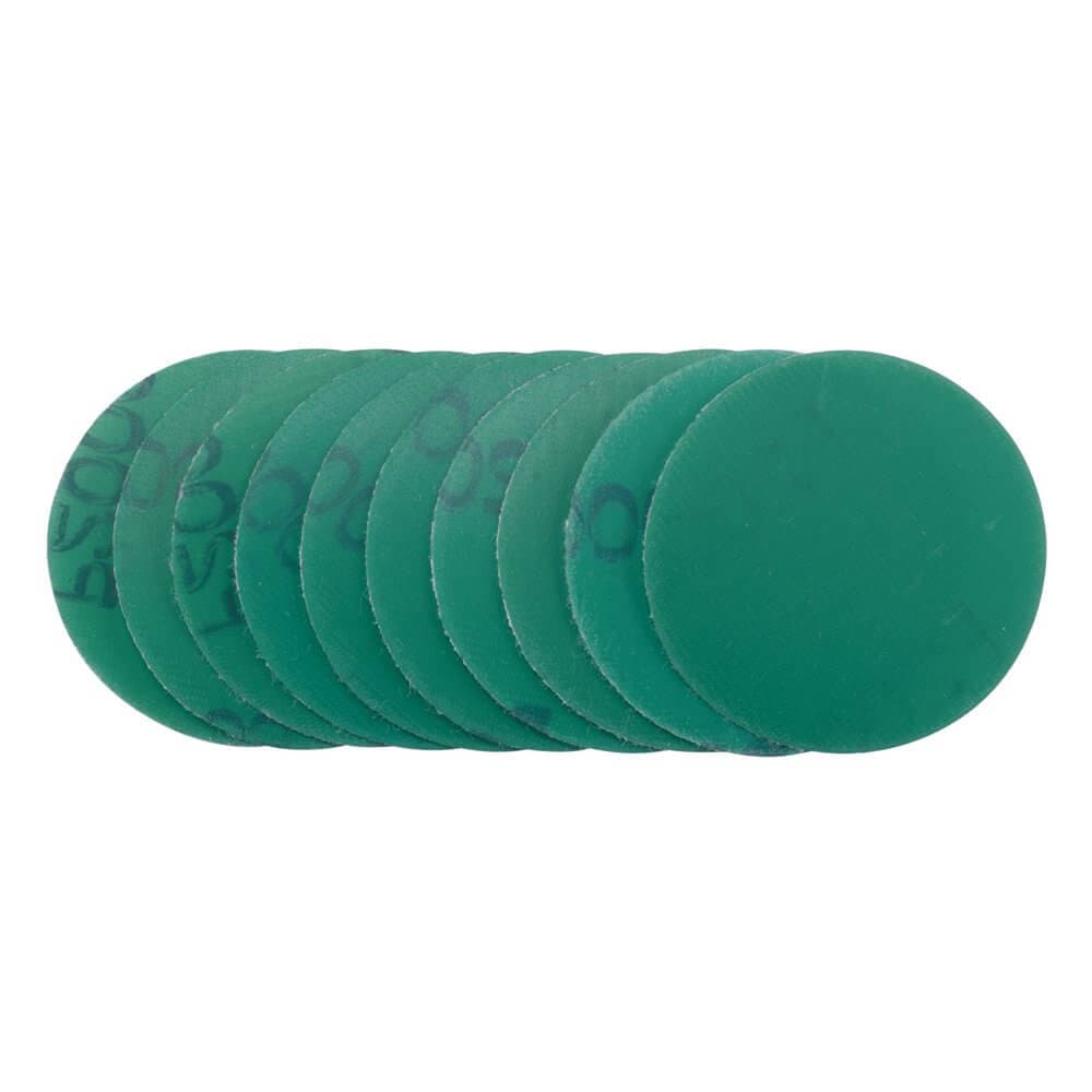 Draper 02053 Wet And Dry Sanding Discs With Hook And Loop 50Mm 2000 Grit (Pack Of 10) each 1