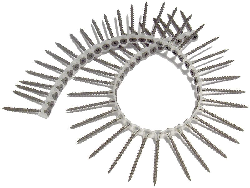 Forgefix DWS38BPC Drywall Collated Screw Phillips Bugle Head Sct 3.9 X 38Mm Box 1000