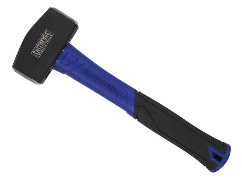 Faithfull FAIFG212N Club Hammer Fibreglass Shaft 1.1Kg (2.1/2Lb)