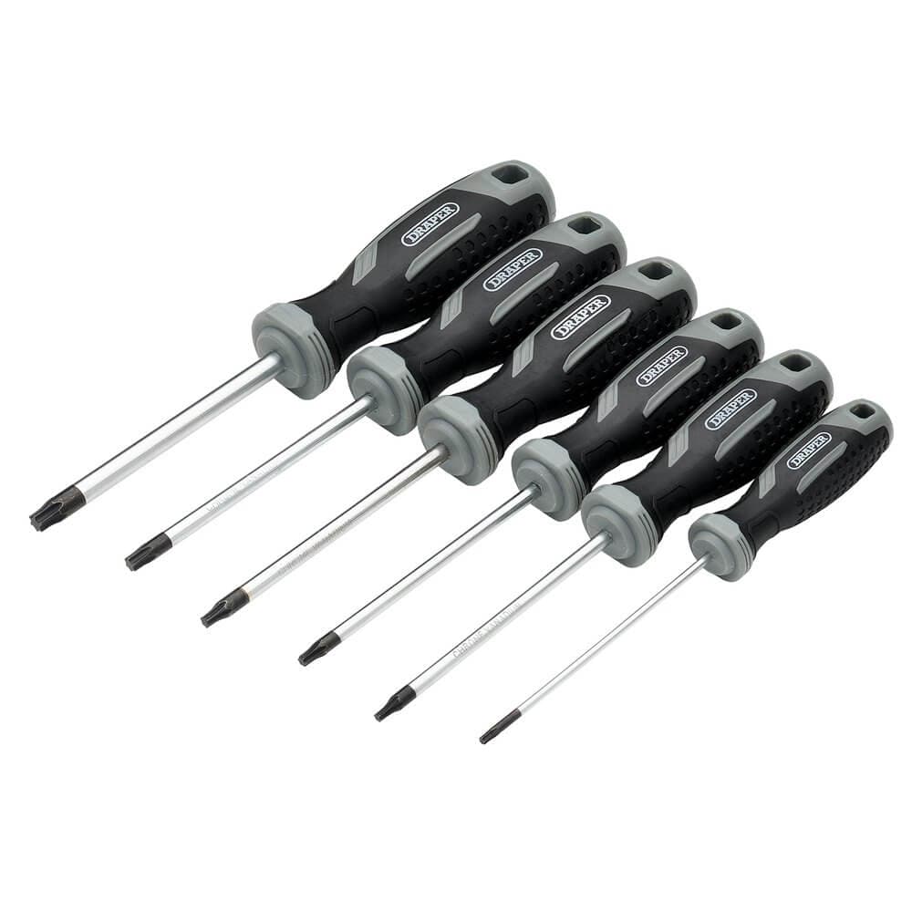 Draper Tx-Star® Soft Grip Screwdriver Set (6 Piece) Pk 1 13434