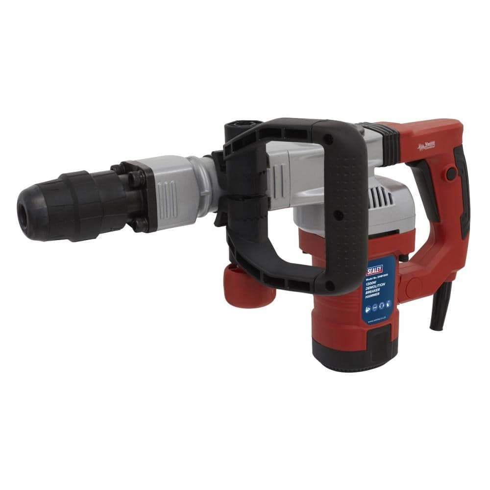 Sealey DHB1300 Demolition Breaker Hammer Sds Max 1300W/230V