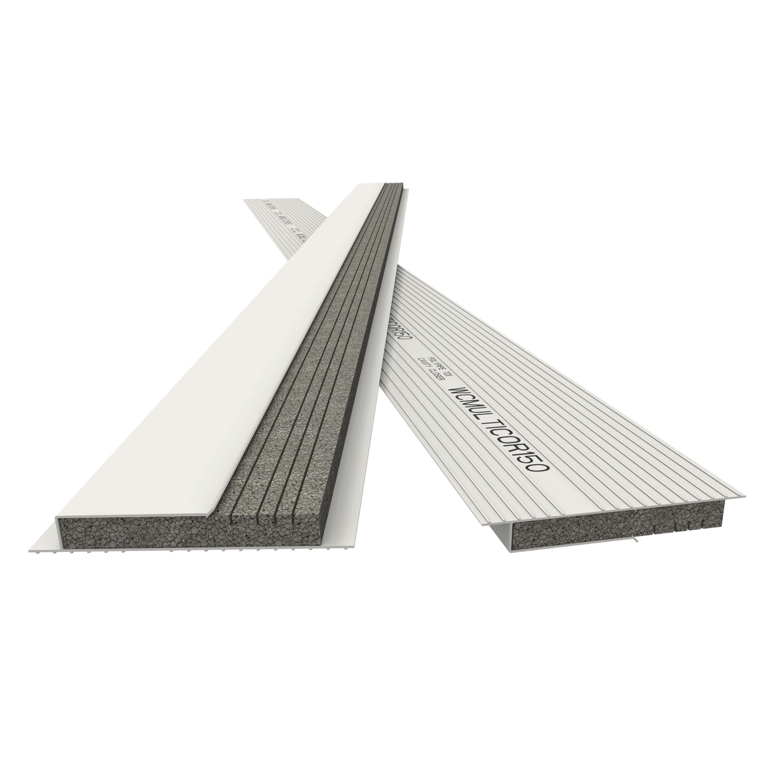Manthorpe Multicor Cavity Closer White 100-150mm 2.44m