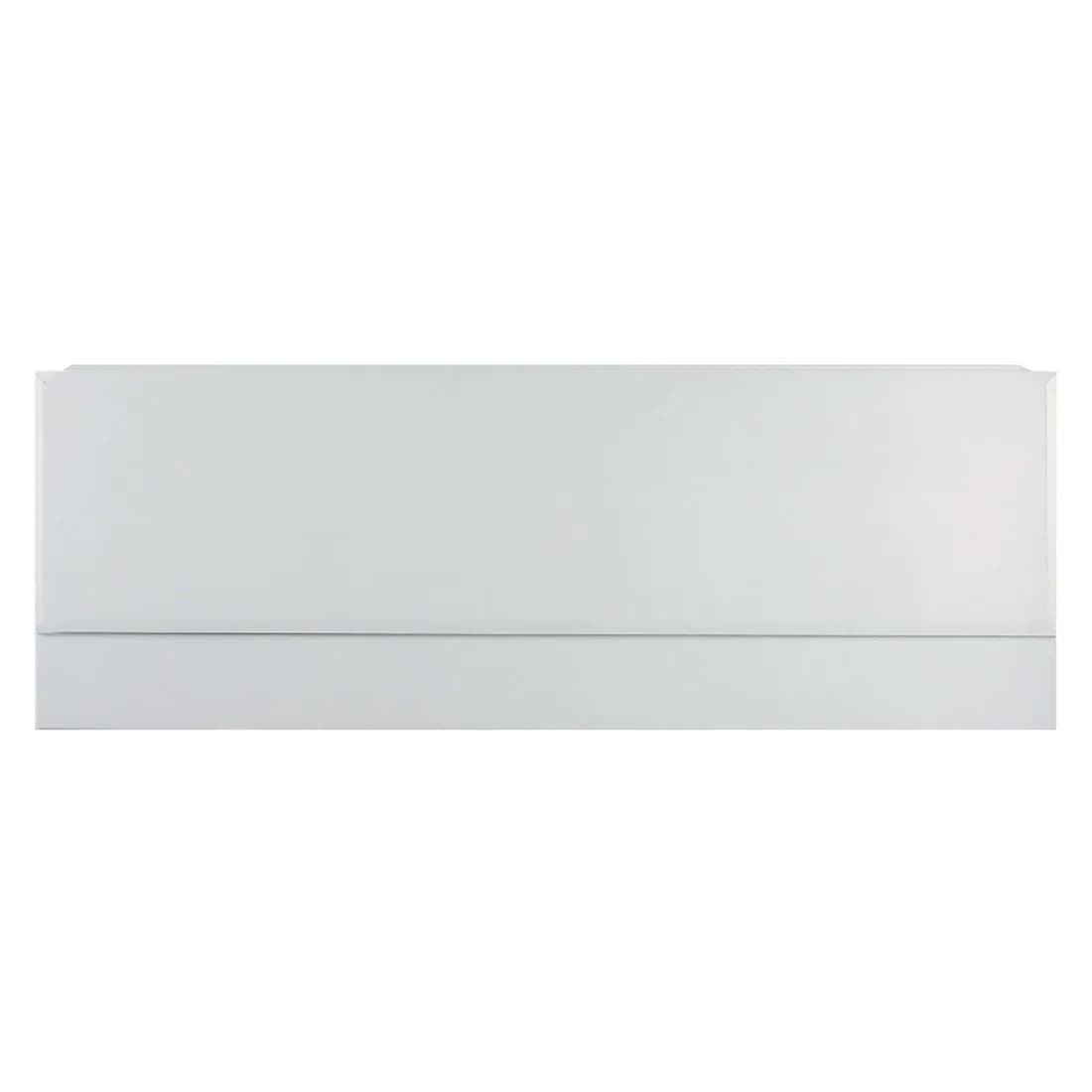 Mdf Front Bath Panel + Plinth White 1700Mm