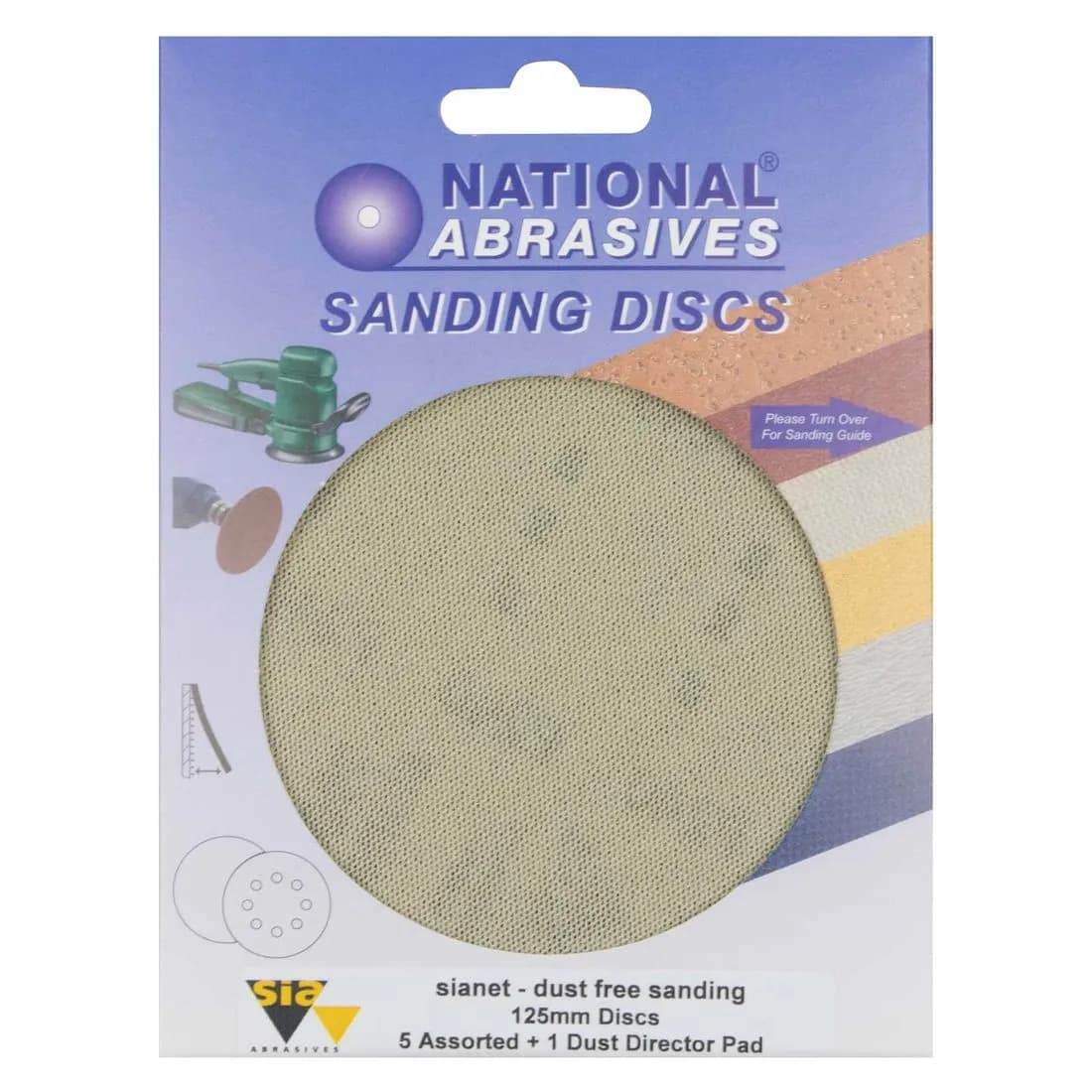 Sianet125Mm Disc Pk5 Assorted