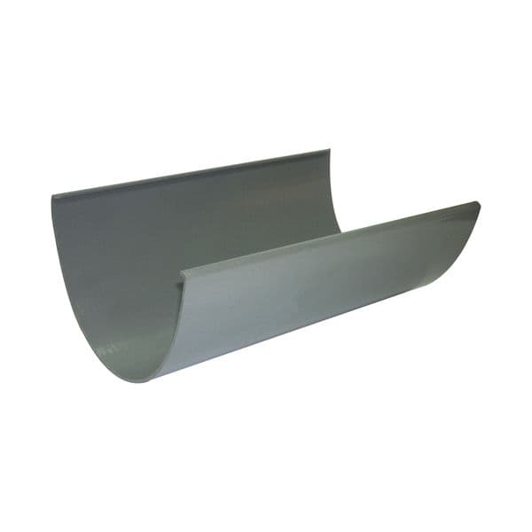 FloPlast Industrial/ Xtraflo Gutter - 170mm x 4mtr Grey