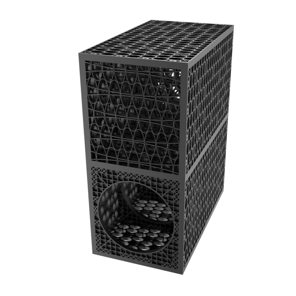 Rainsmart 24 Tonne Inspection Channel Soakaway Crate Flat-Packed - 0.25 Cubic Metres