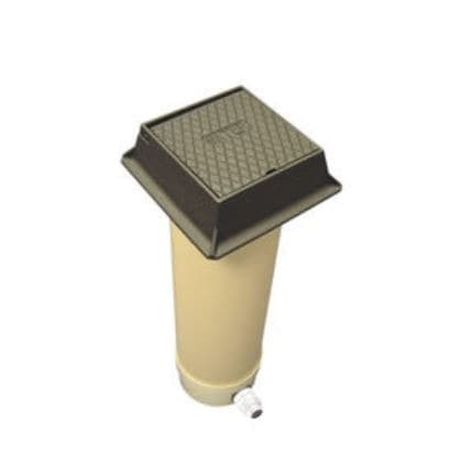 Water Meter Box - for 25mm MDPE Connections with Manifold