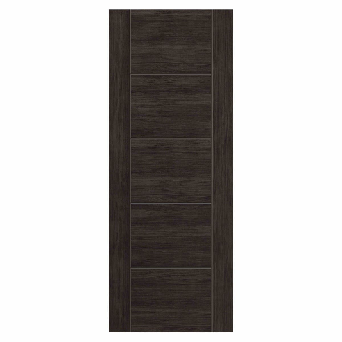 Tigris Internal Door - Dark Grey Laminate - Prefinished - 35 x 1981 x 610mm