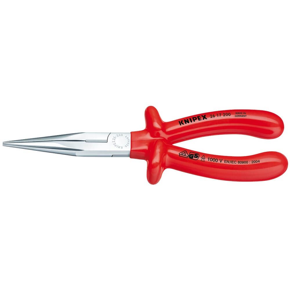 Knipex 21454 26 17 200 Fully Insulated Long Nose Pliers 200Mm each