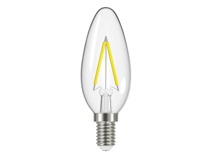 Energizer® S12856 Led Ses (E14) Candle Filament Dimmable Bulb Warm White 470 Lm 4.8W