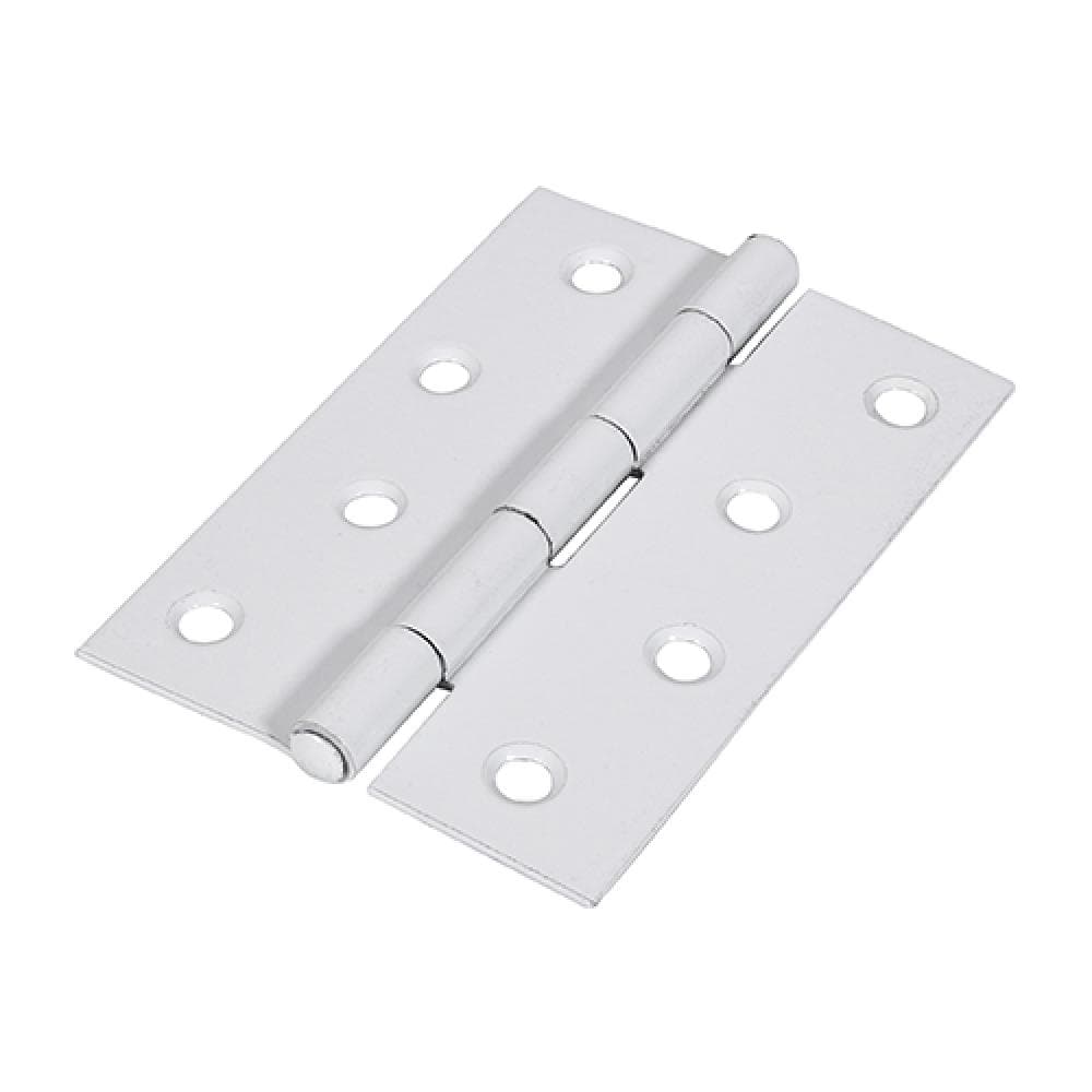 Timco 434303 Butt Hinge - Fixed Pin (1838) - White 100 X 70