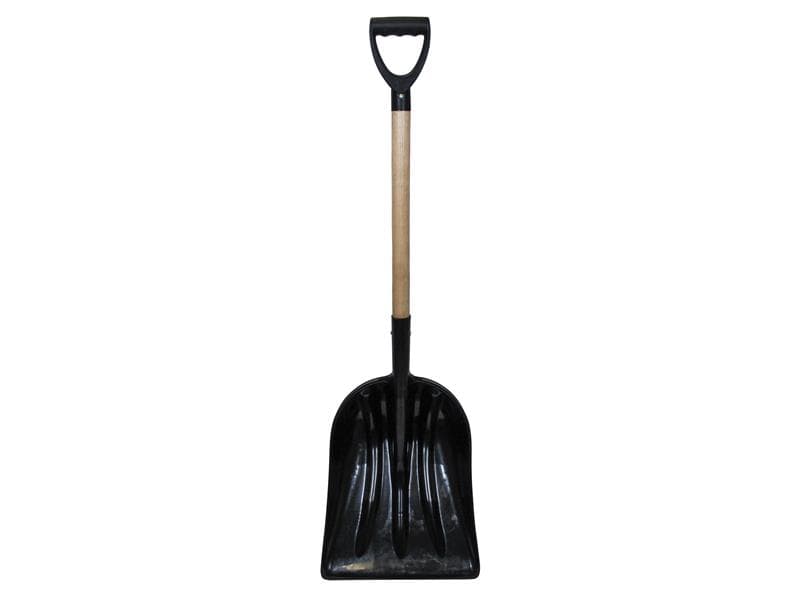Faithfull RI34-SNWDSPYD Plastic Debris Shovel Wood Handle