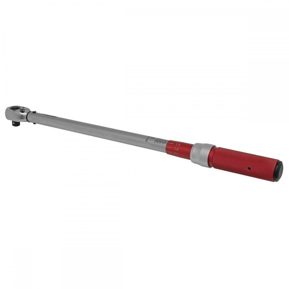 Sealey STW905 Torque Wrench Micrometer Style 1/2inSq Drive 60-330Nm - Calibrated