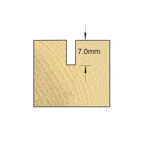 Trend Weatherseal Groover 2.5Mm X 7Mm Pk 1 C211X1/2TC