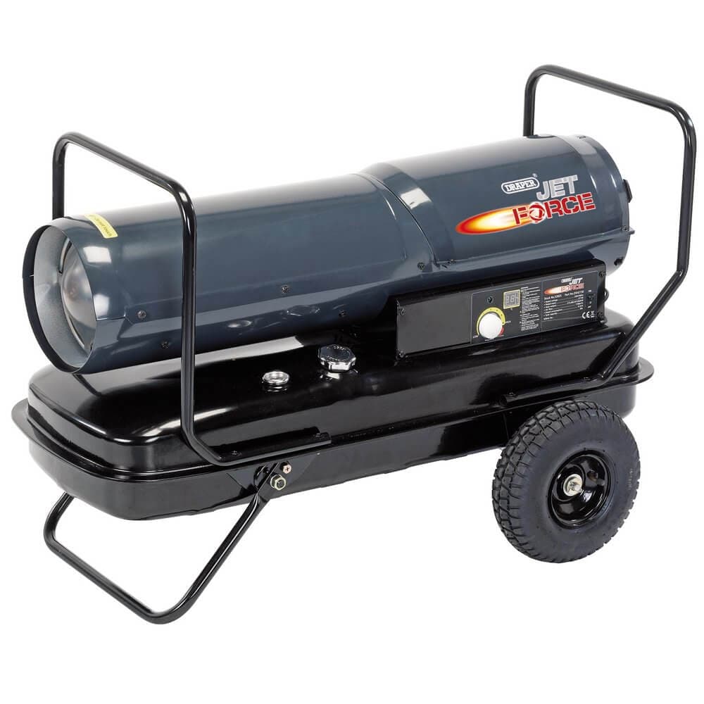 Draper 53925 Jet Force Diesel Kerosene And Paraffin Space Heater 215 000 Btu/62 Kw each