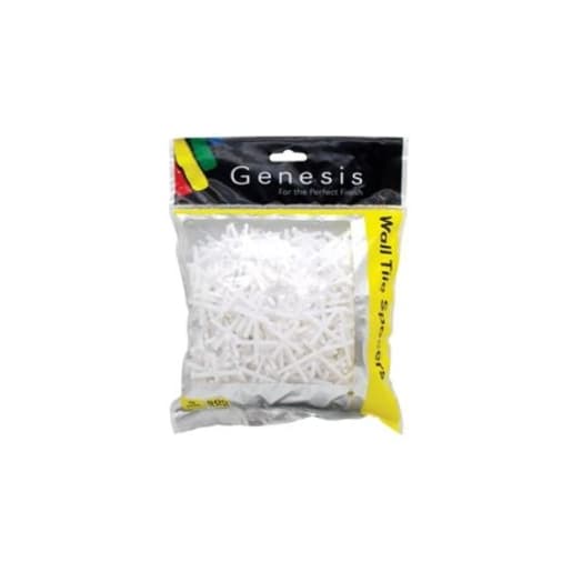 Genesis 536 3mm Wall Tile Spacers Cross Pack x 500