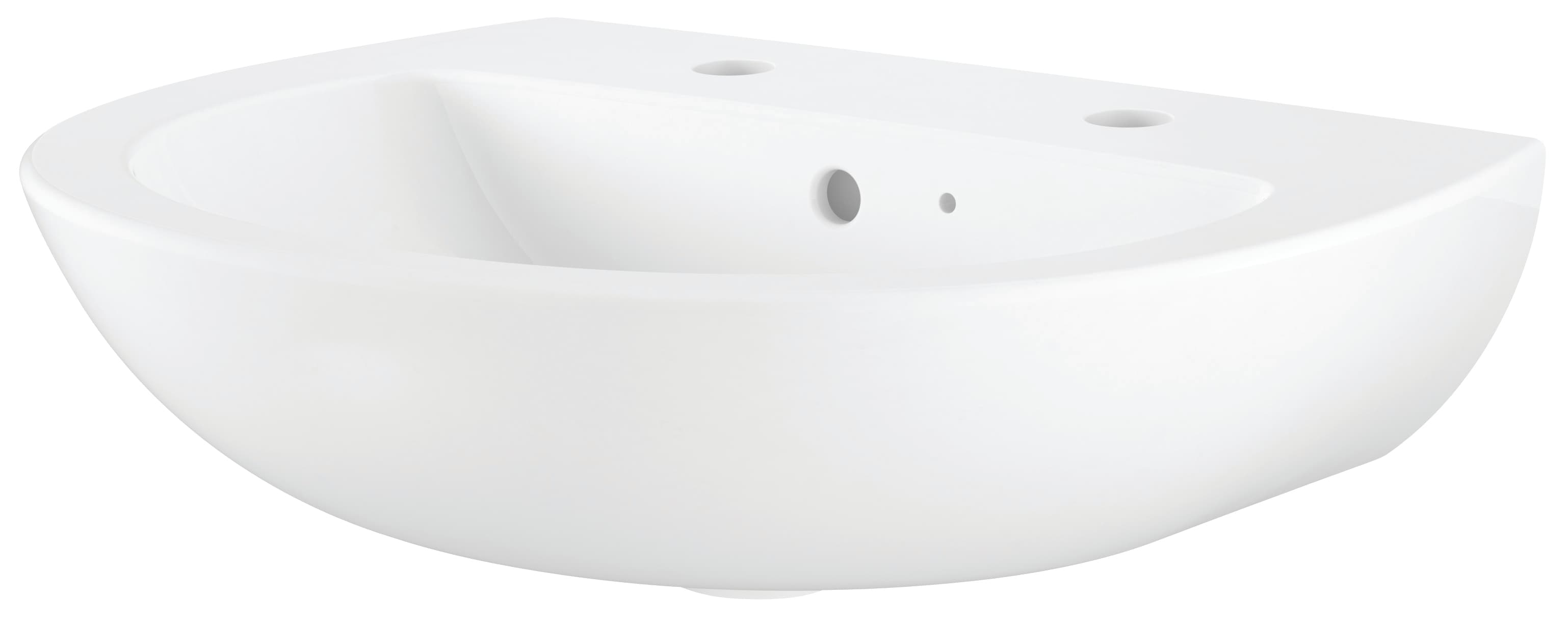 Bathrooms From Travis Perkins Swindale 2TH 550 x 450mm Basin