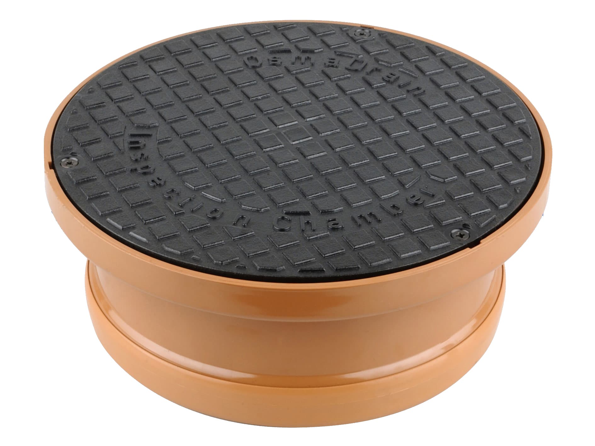 Osma 250mm Shallow Inspection Chamber Round Cover and Frame 4D325