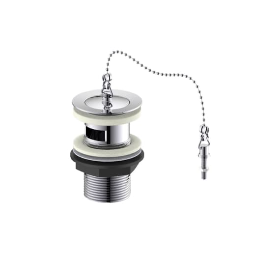 Chrome Plug Basin Waste 1 1/4in