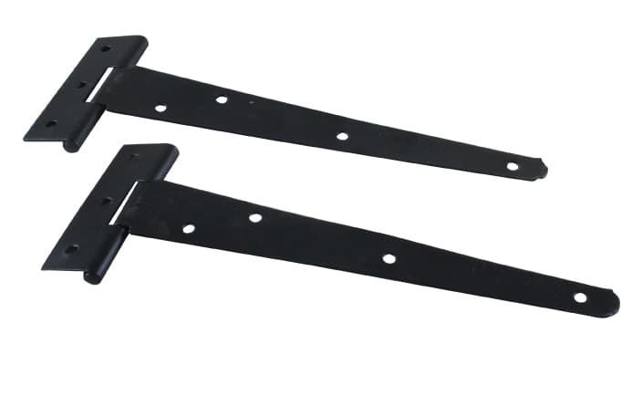 4Trade Tee Hinge Light Black 203mm Pack of 2