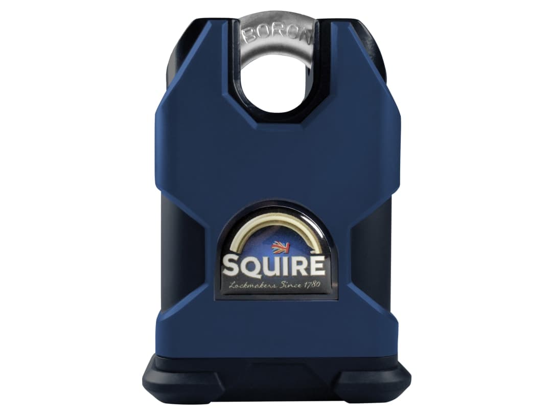 Squire SS80S Stronghold Solid Steel Padlock 80mm Closed Shackle CEN6 Boxed SS80CS