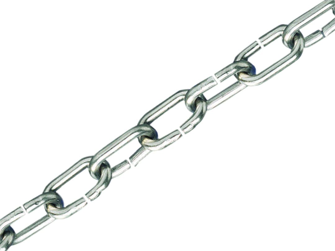 Faithfull Clock Chain Stainless Steel 2mm x 10m FAICHCC2010S