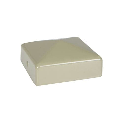 Durapost Fence Post Cap With Bracket - 75mm x 75mm Olive Grey