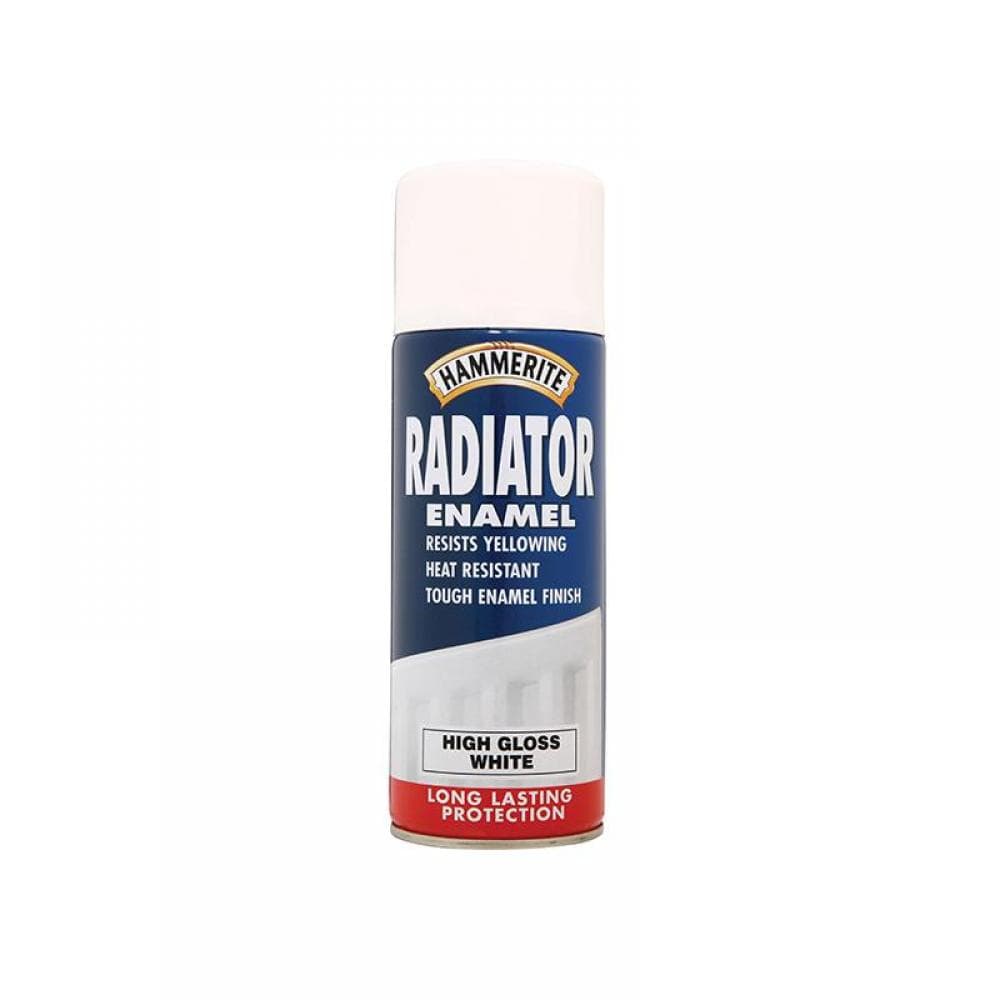 Hammerite 5084780 Radiator Enamel Aero Gloss White 400Ml