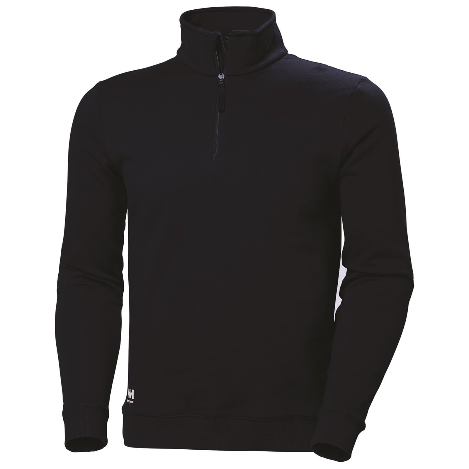 Helly Hansen Workwear Classic Half Zip Sweatshirt Size Sml Navy 42106-78675-03