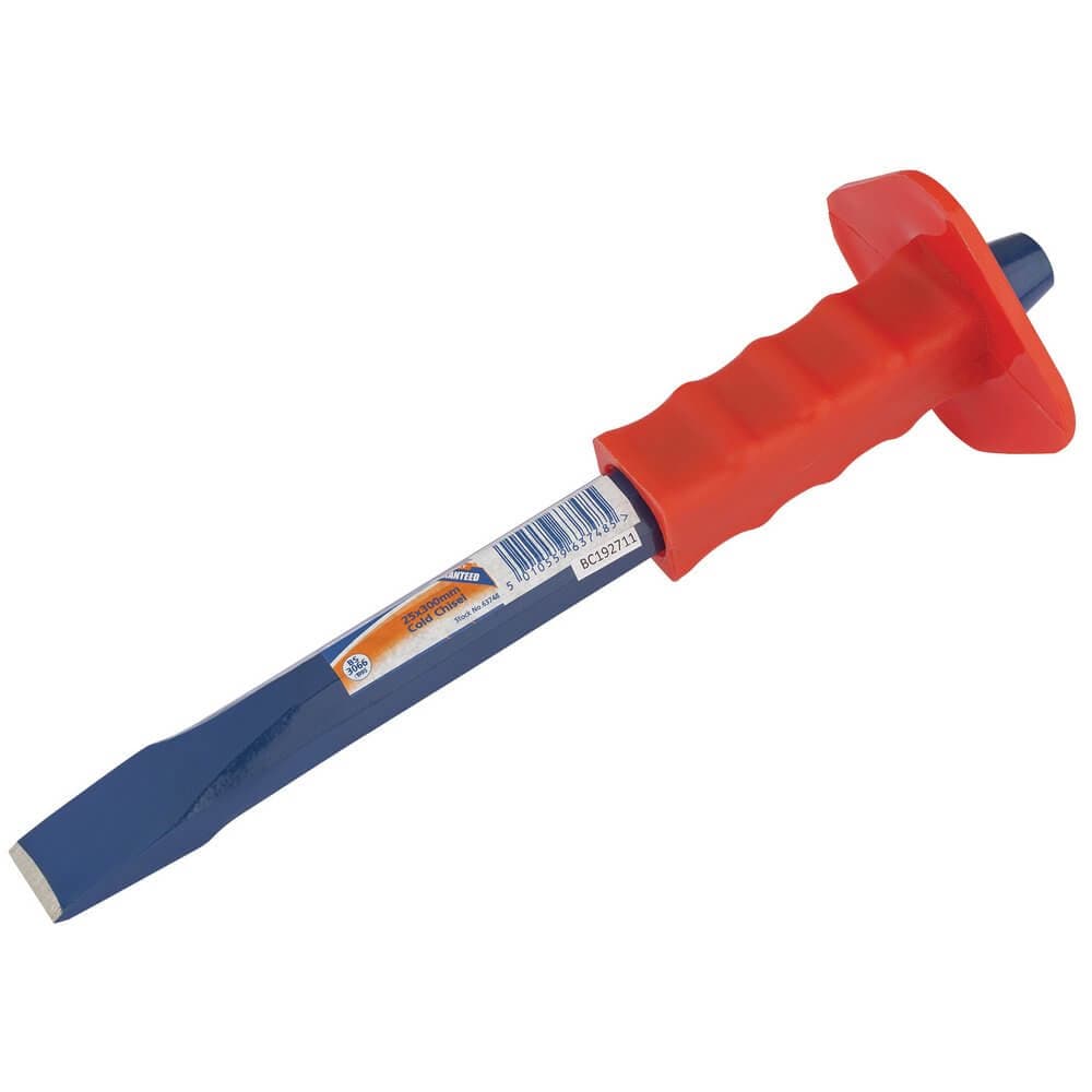 Draper 63748 Octagonal Shank Cold Chisel With Hand Guard 25 X 300Mm (Sold Loose) each