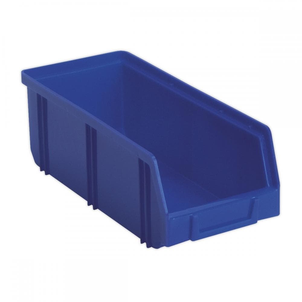 Sealey TPS2D Plastic Storage Bin Deep 105 X 240 X 85Mm - Blue Pack Of 28