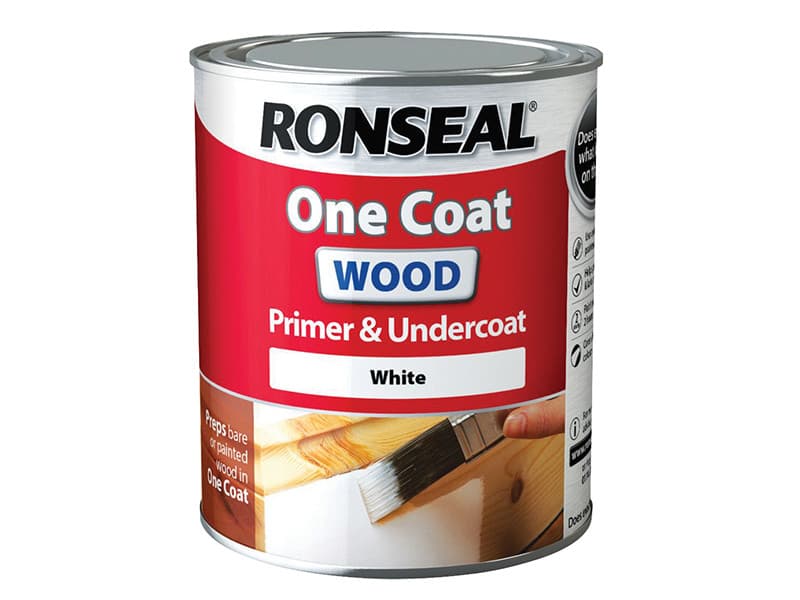 Ronseal 36996 One Coat Wood Primer 750Ml