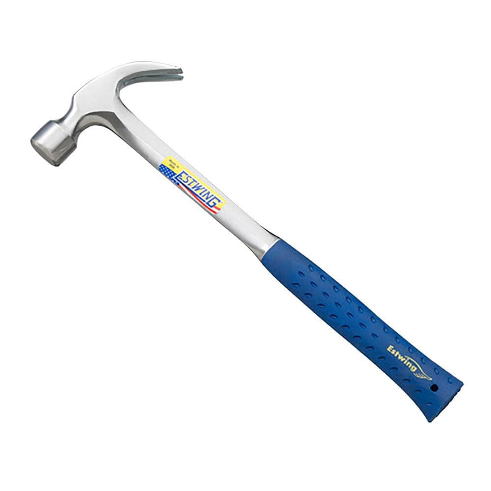 Estwing E3-22C Smooth Face Curved Framing Hammer 22Oz/616G 16in Pk 1 23543