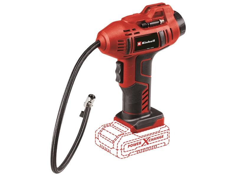 Einhell 2071010 Ce-Cc 18 Li-Solo Power X-Change Car Air Compressor 18V Bare Unit