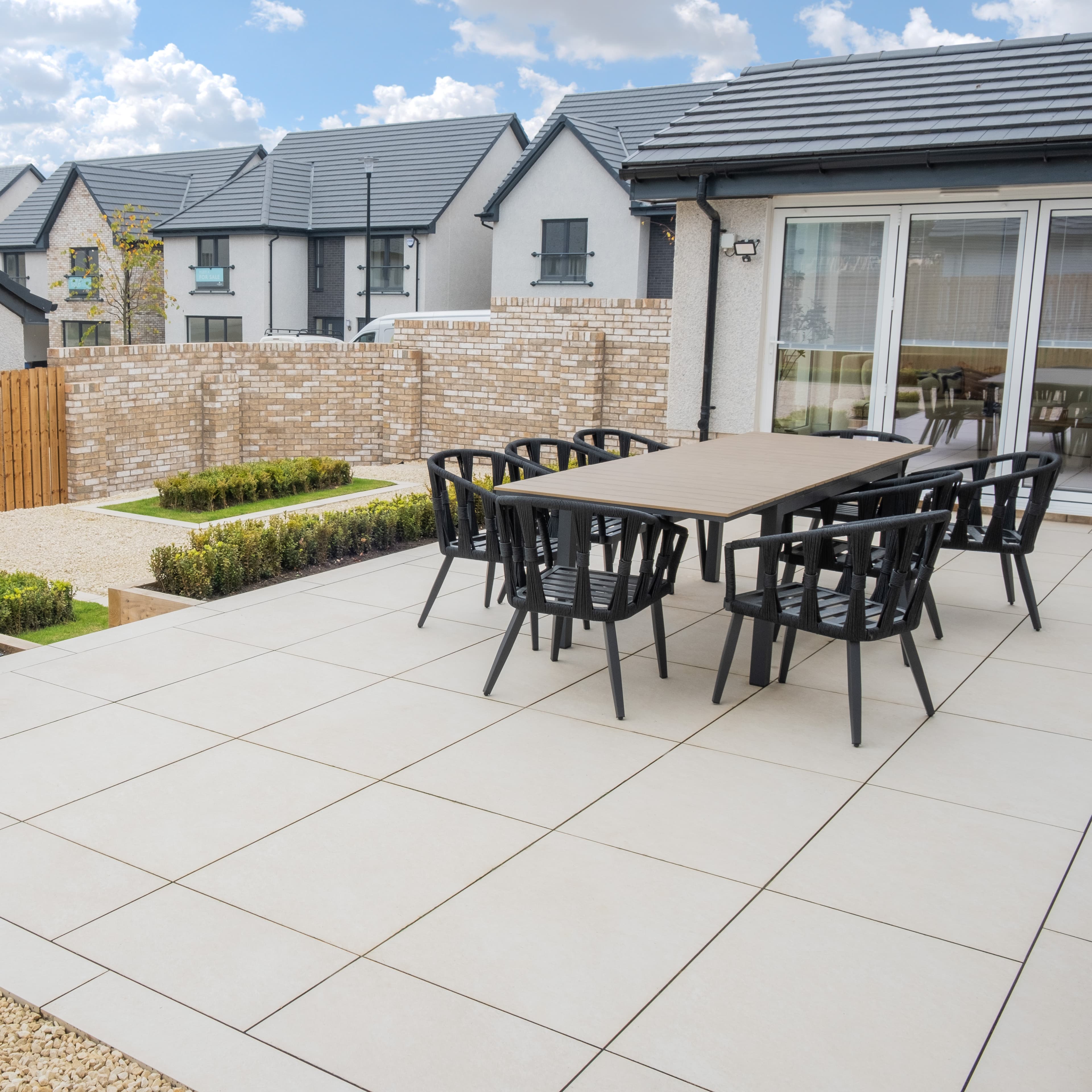 Talasey Lucio Porcelain Vitripiazza Cava Quartz Paving Slabs, 900x600x20mm