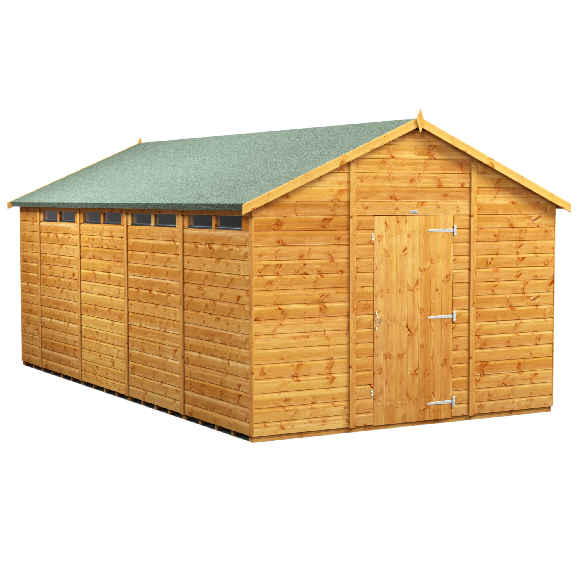 Powersheds 18 x 10 Power Apex Security Shed