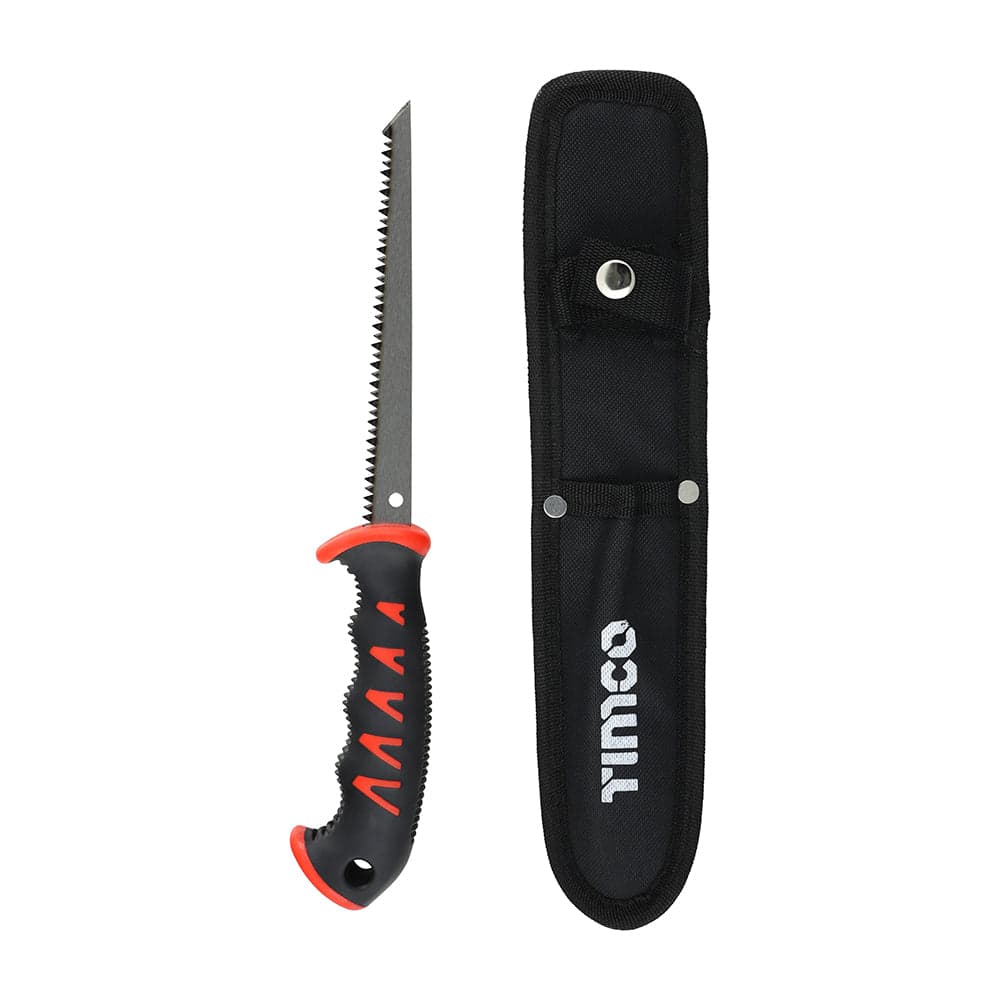 Plasterers Jab Saw 7" – Tri-Cut Teeth, Holster, Anti-Slip Grip